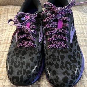 Brooks Ghost 14 Running Shoes Cheetah Print